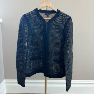 J.Crew Wool Blend Cardigan Sweater – Crew Neck